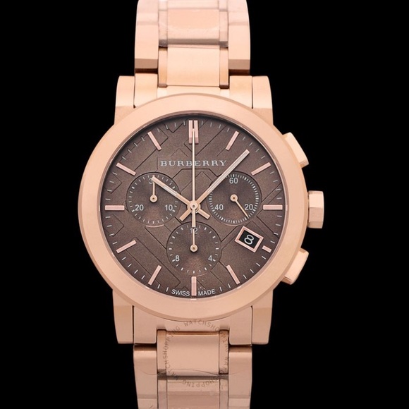Burberry Watch - The City Taupe Check - Picture 6 of 12